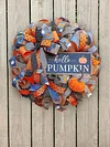 🎃Fall Halloween 49% OFF🔥Fall Hello Pumpkin Wreath-mysite-Adracos