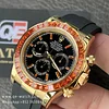 Rolex Daytona 116588Saco Orange Sapphires 4130 movement Super Clone