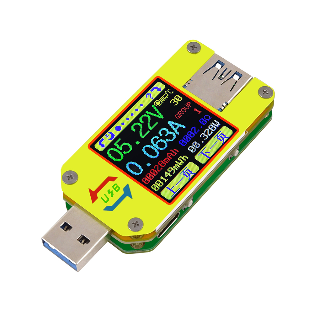 

Mobile Phone APP Socket Detector USB Tester Voltmeter Type-C Multimeter, Um34, 501 Original