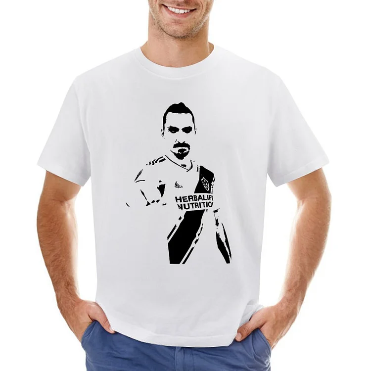 Zlatan Ibrahimovic Inspired Men's Soccer Culture Tee