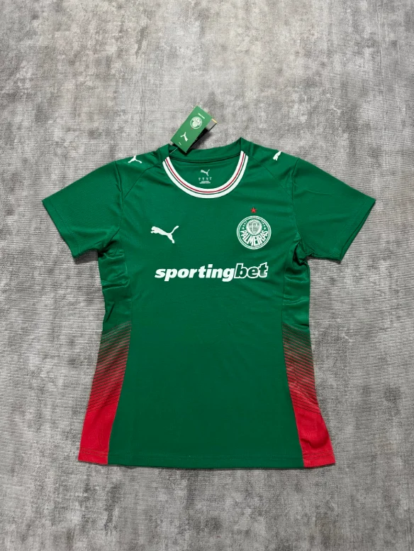 2627 Palmeiras Home Women's Clothing - Fan Version