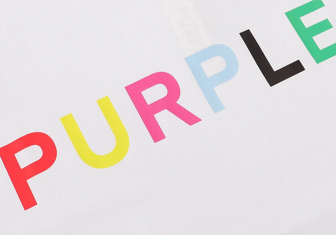 Purple 2023 new fashion T-shirt short sleeves