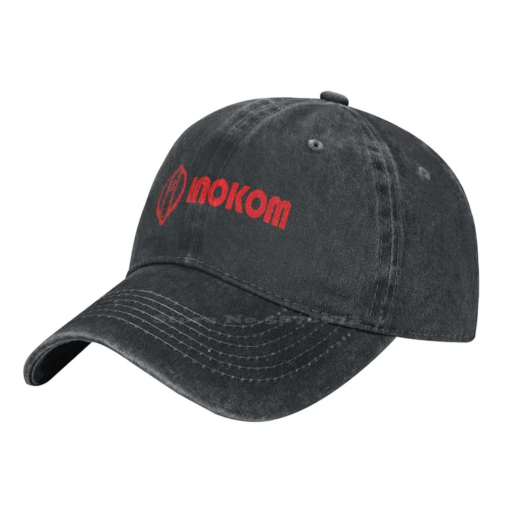 Inokom Logoquality Denim cap Knitted hat Baseball cap