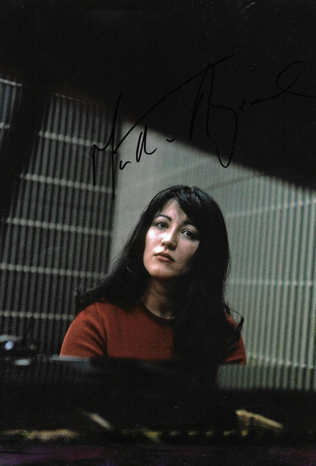 Martha Argerich signed 8x12 inch Photo Poster painting autograph