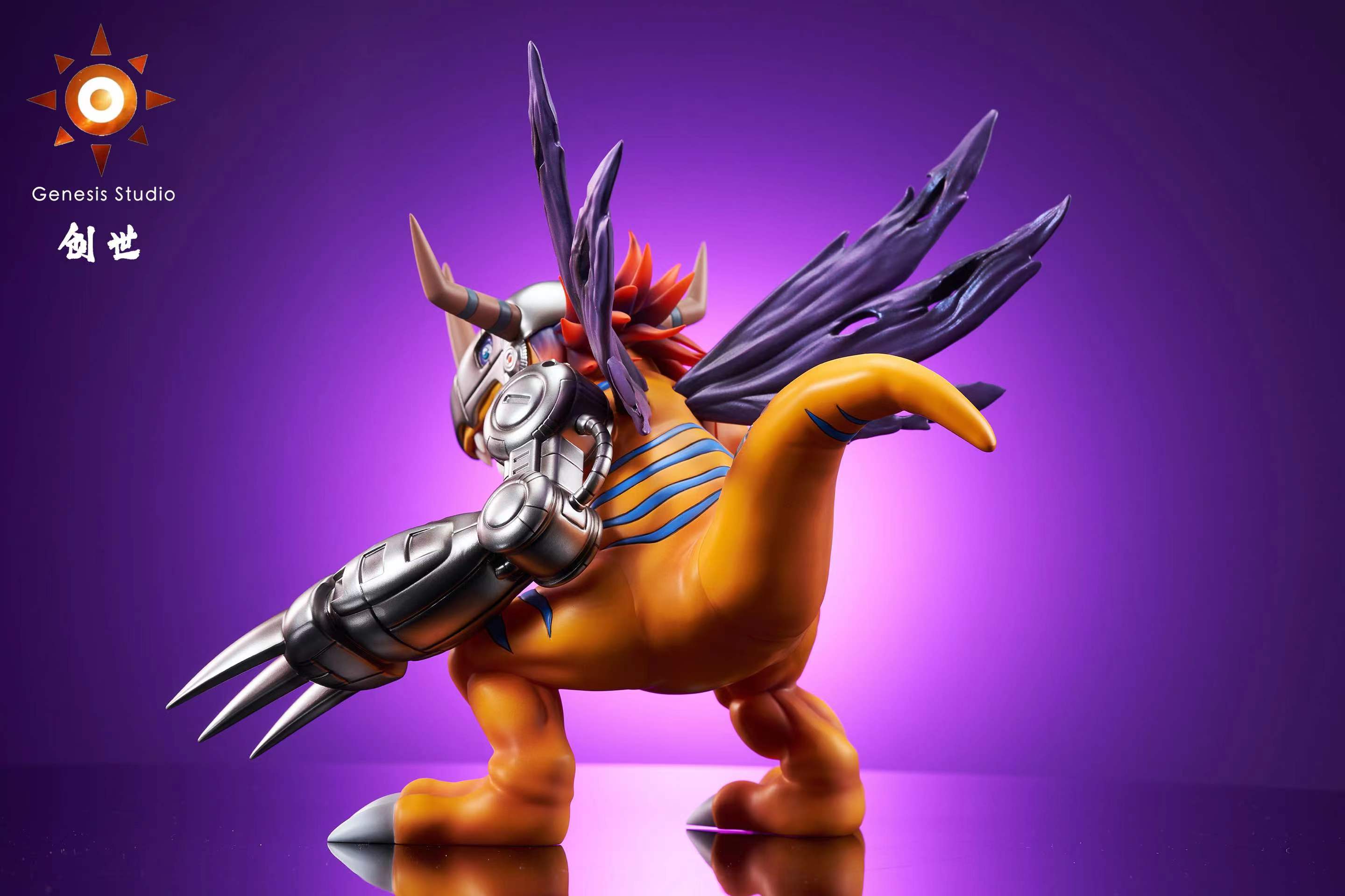 デジモン GENESIS-STUDIO リリモン フィギュア Genesis Studio - Digimon Metal Seadramon - OrzGK