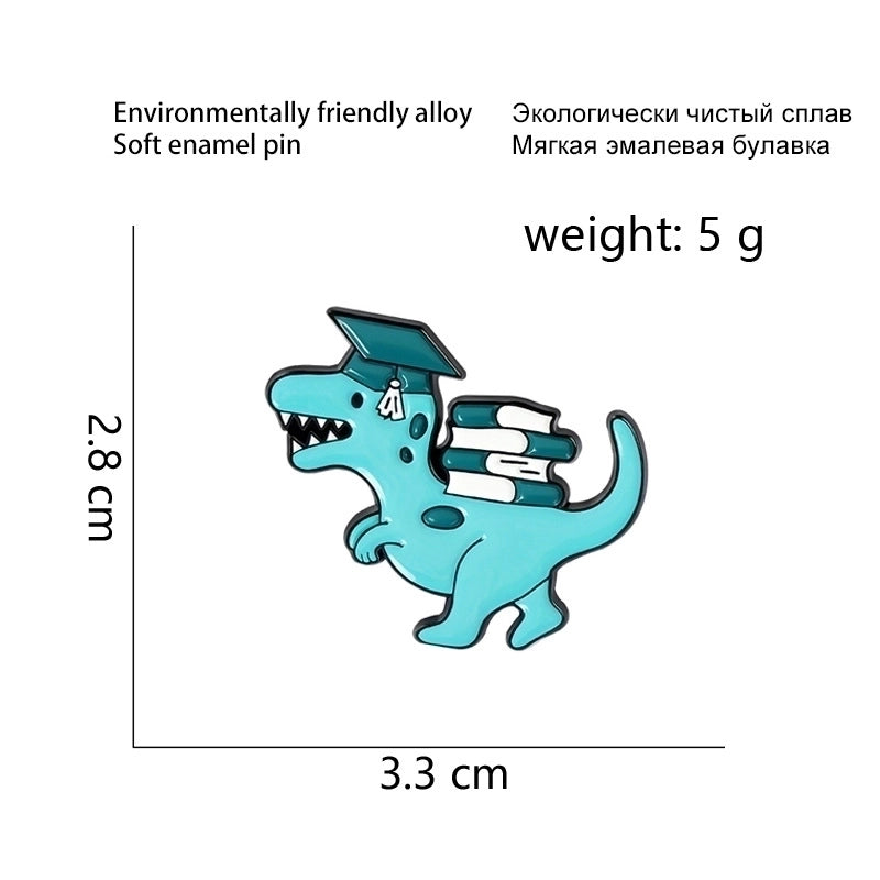 Minimalist Pin Animal Alloy Stoving Varnish Unisex Brooches