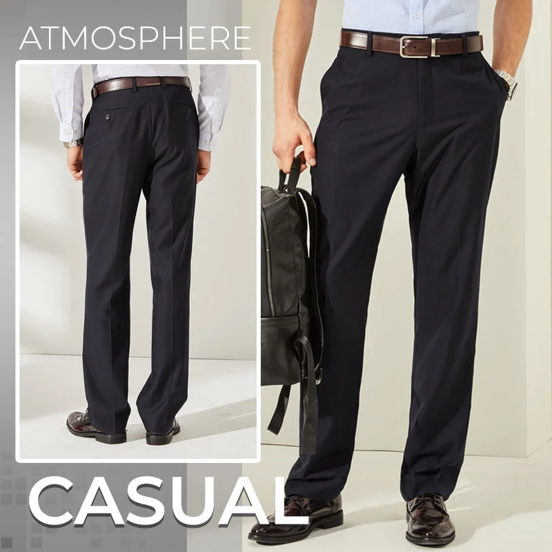 【50 OFF】Ice Silk Suit Pants Man