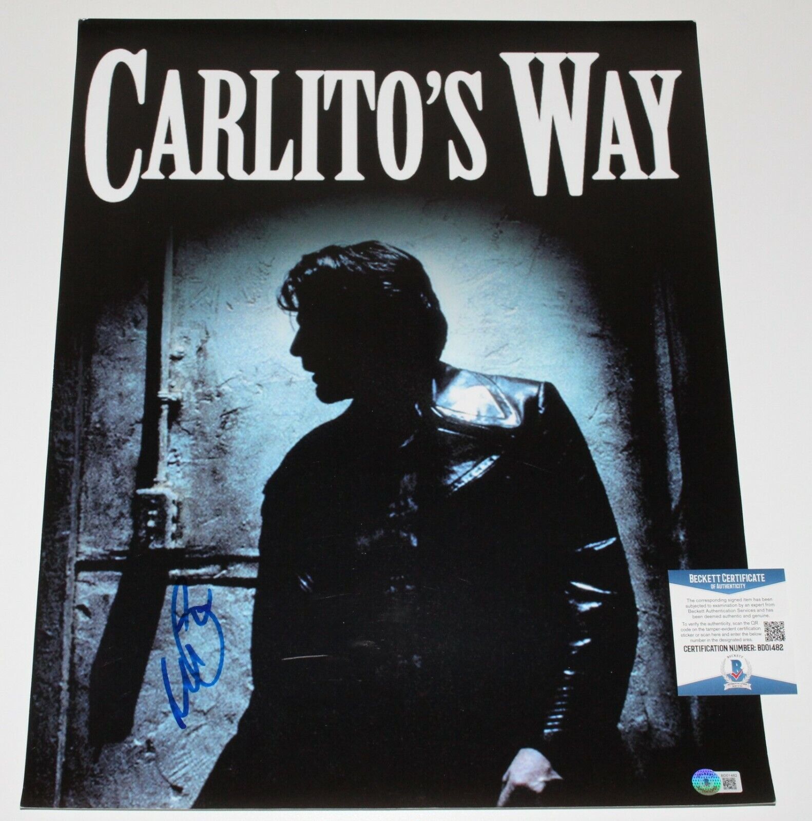 AL PACINO SIGNED CARLITO'S WAY 16x20 MOVIE Photo Poster painting BECKETT COA SCARFACE SERPICO