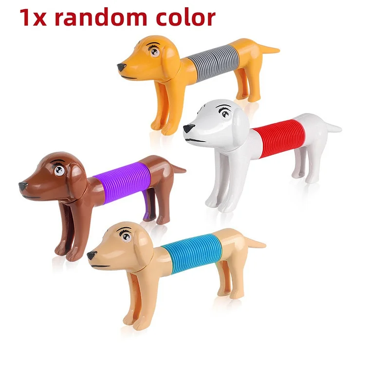 Telescopic and versatile dog pop tube telescopic tube toy | 168DEAL
