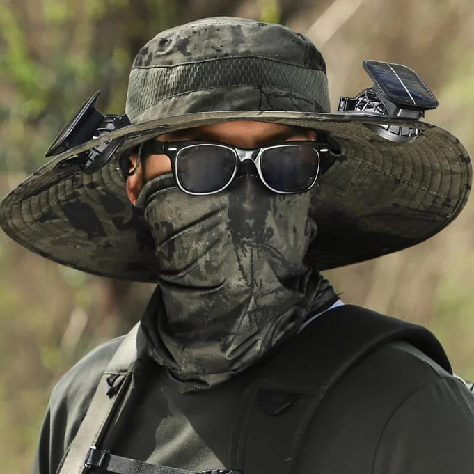 🏆 50K+ SOLD! &ndash; Almost Gone-⚡2025 New Ultralight Solar Fan Sun Hat &ndash; Lighter Than a Baseball!⚾