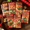 6PCS Chinese New Year Festive Blessings Red Packet Envelope