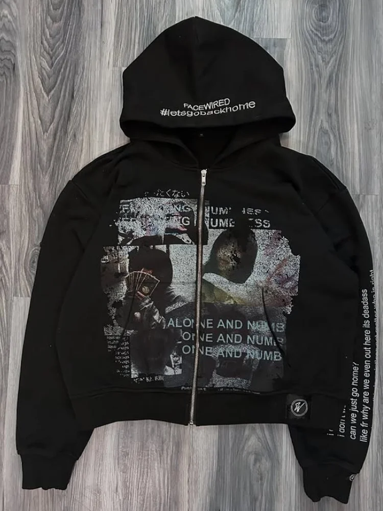 Facewired "hate When It Rains" Hoodie.