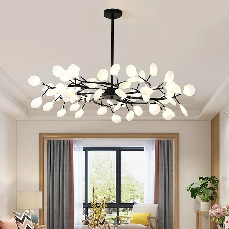 Nordic Contemporary Sputnik Chandelier Living Room Bubbles Chandelier - Appledas