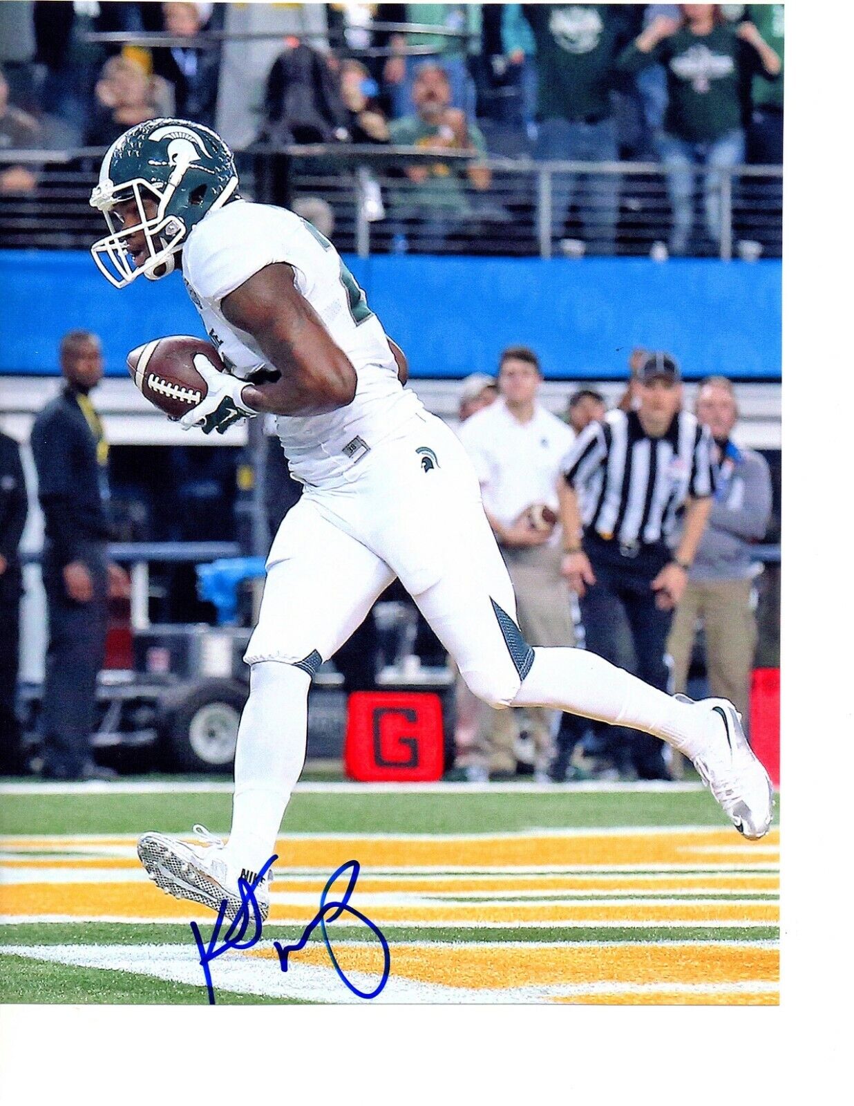 Keith Mumphery signed autographed 8x10 Photo Poster painting Michigan State Spartans Cotton TD