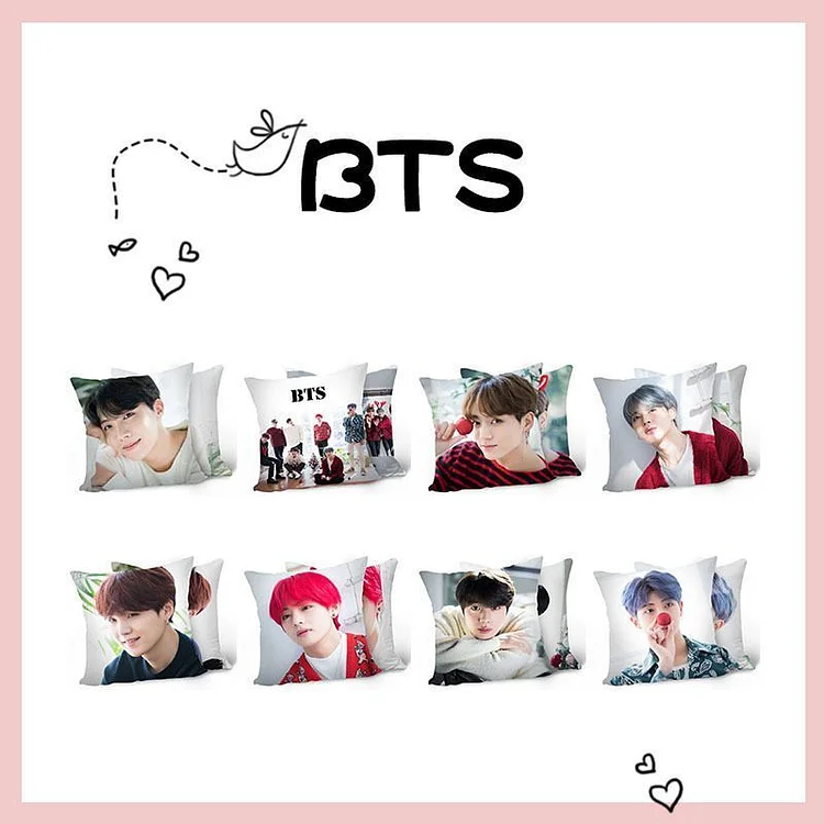 Kpop Bts Suga Christmas Pillow - Teeholly