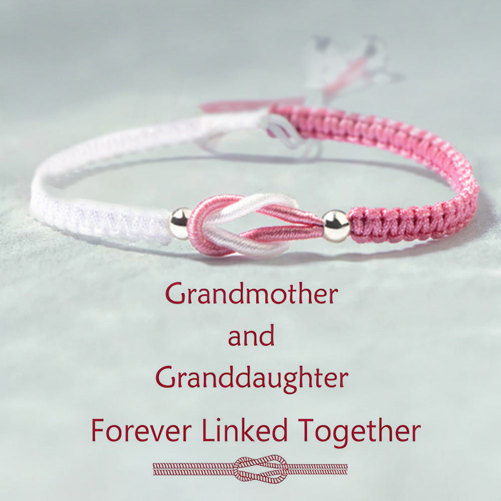 Unique Gift To My Granddaughter - Handmade Braided Bracelet❤