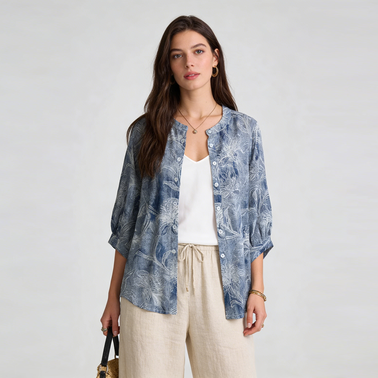 Silk Blouse Batwing Lantern Sleeve REAL SILK LIFE