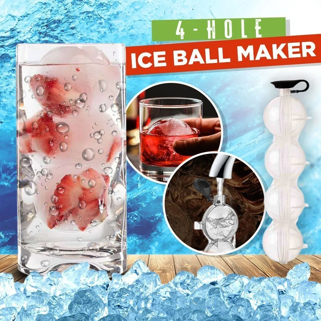 🔥Buy 3 Get 5 Free & Free Shipping🔥4-Hole Ice Ball Maker🧊🧊