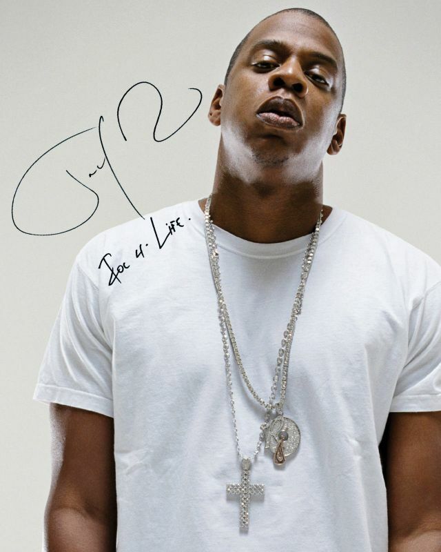 Jay Z Autograph Signed Photo Poster painting Print