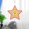 DIY Diamond Painting Double-sided Rotatable Star Hanging Wind Chime Suncatcher Hanging Kit