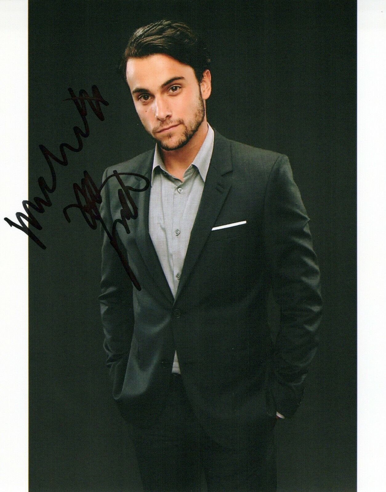 Jack Falahee head shot autographed Photo Poster painting signed 8x10 #1