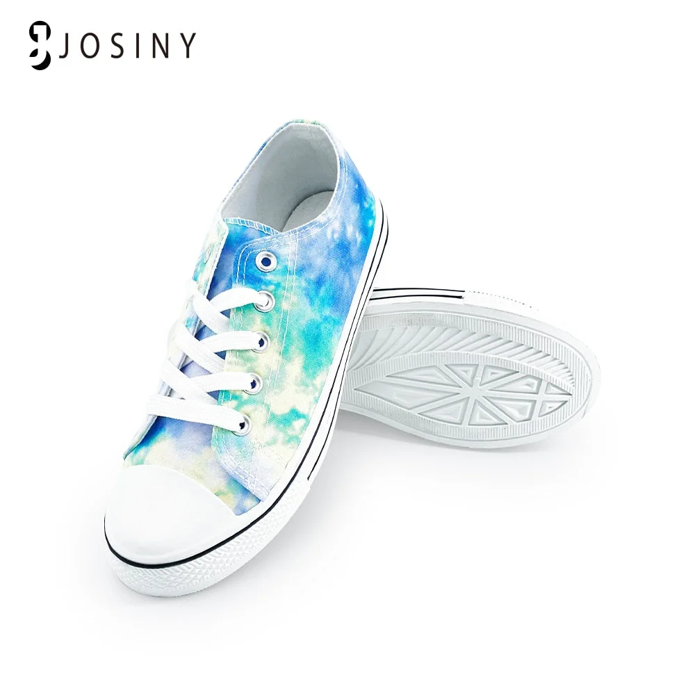 JOSINY Classic Women&#39;s Sneakers Sports Canvas Shoes For Women Casual Ladies Flat Lace-up