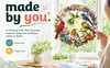 DIY Diamond Painting Kit Garden Wreath Bluebird 9.45x9.45in