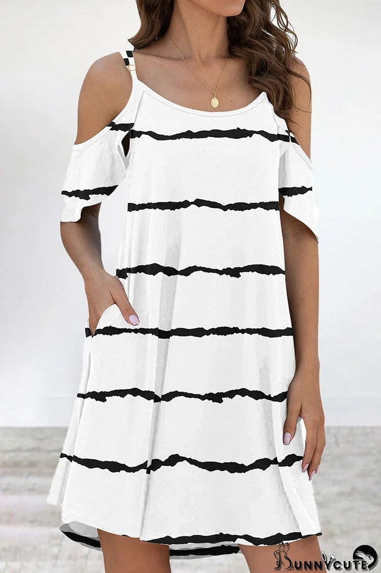 Elegant Print Flounce O Neck Dresses(11 Colors)