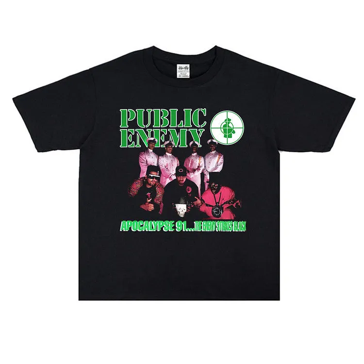 Public Enemy T Shirts Band Washed and Old