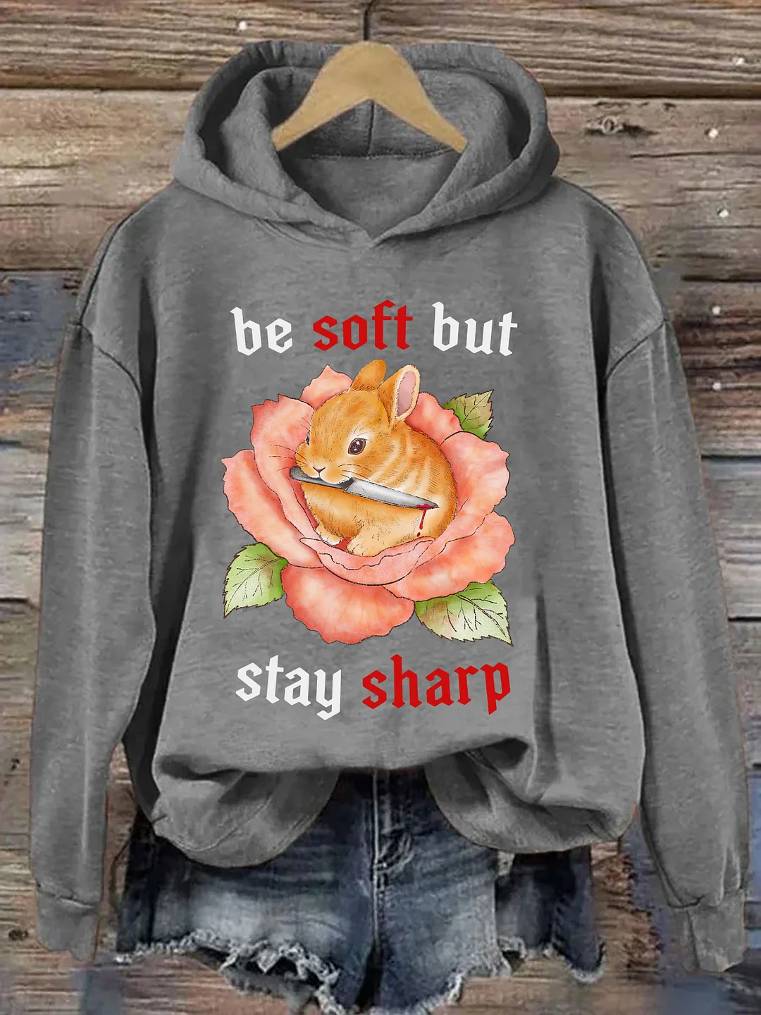 Be Soft But Stay Sharp Hoodie