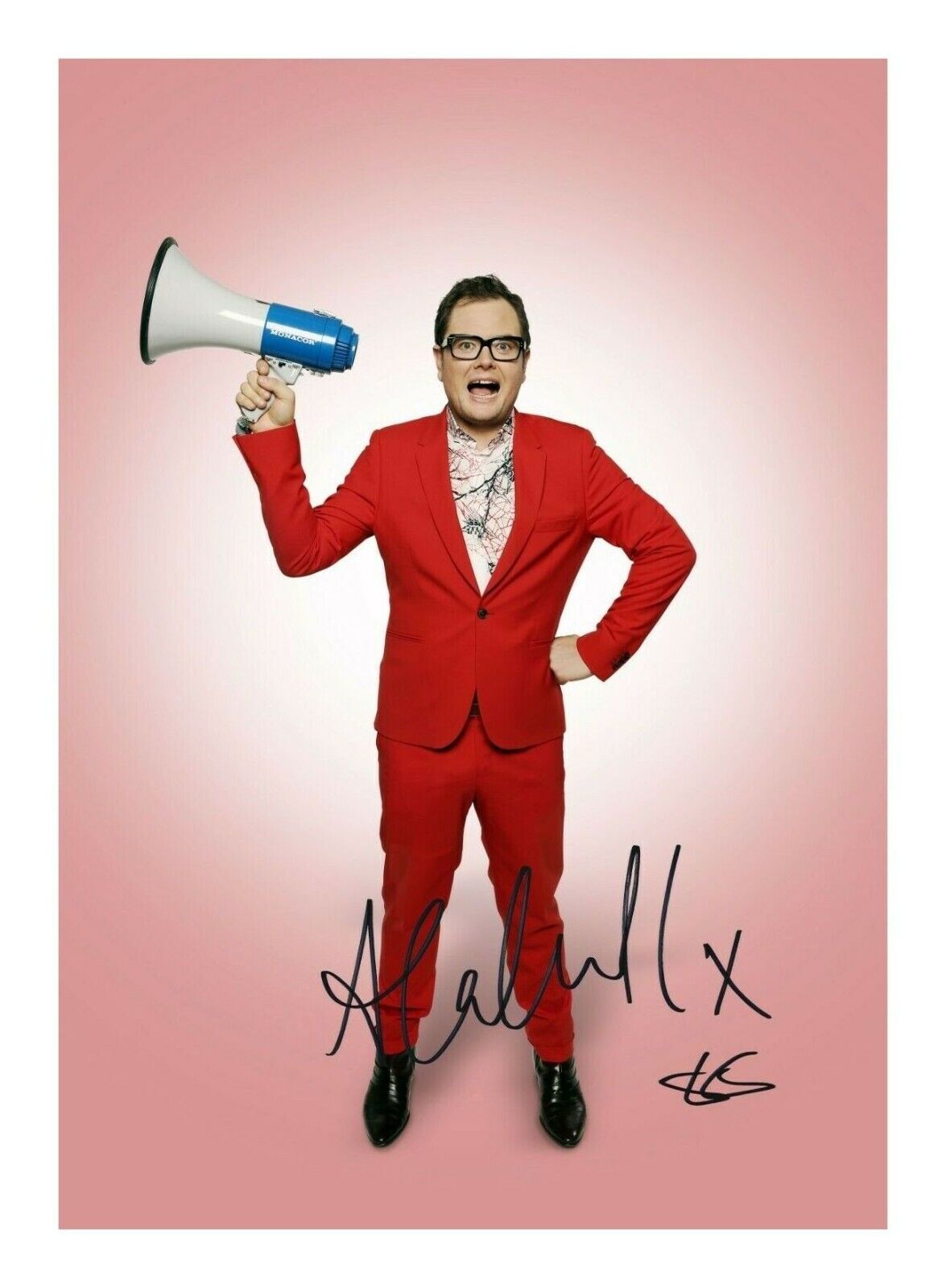ALAN CARR AUTOGRAPH SIGNED PP Photo Poster painting POSTER