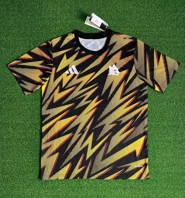 2025-26 New Season Roma Training Jersey - Fan Edition