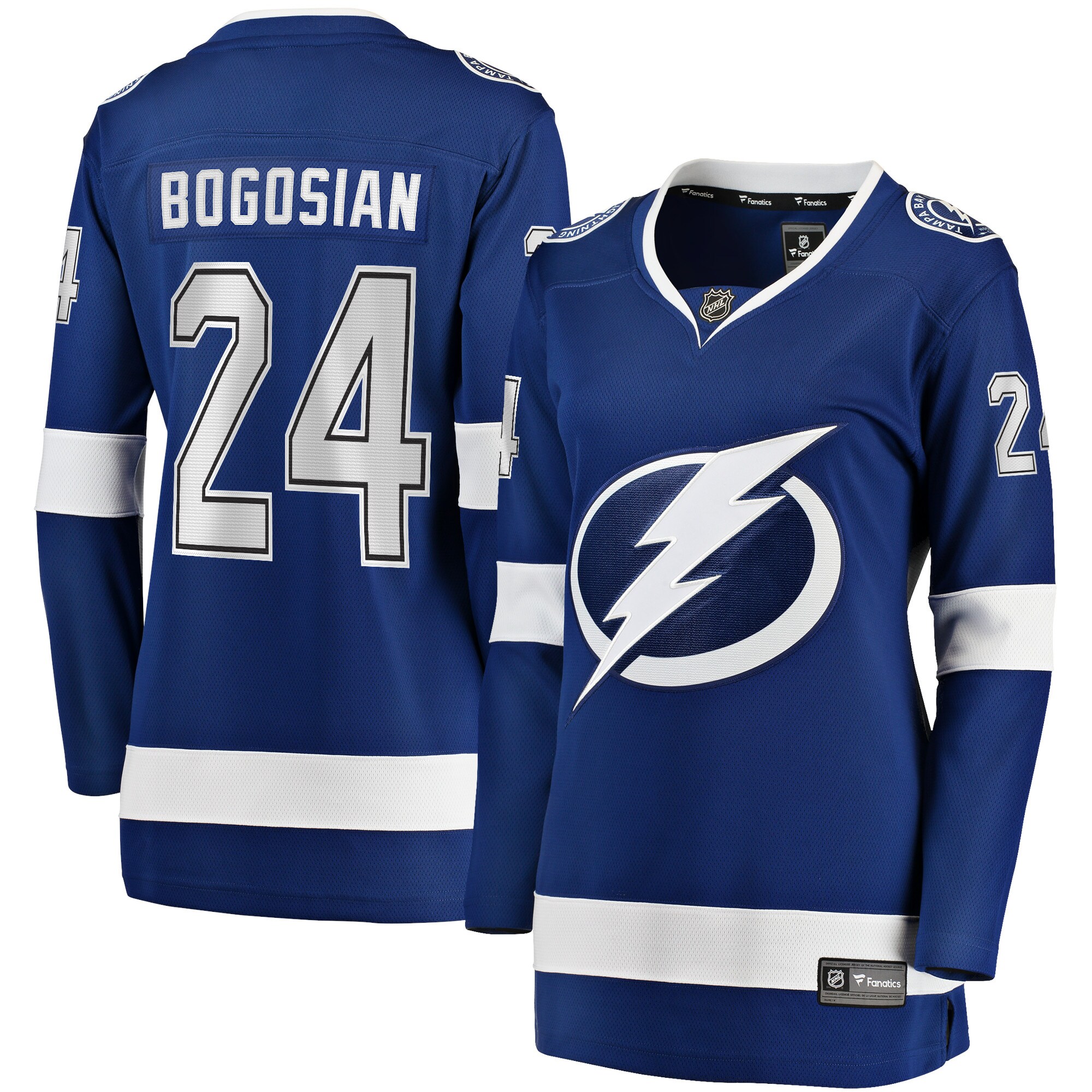 Zach Bogosian Tampa Bay Lightning Fanatics Women&rsquo;s Home Breakaway   Jersey &ndash; Blue mysite
