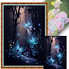 Butterfly-14CT Stamped Cross Stitch 40*60cm tapestrymarket