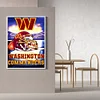 Diamond Painting -DIY Round Drill Washington Commanders Football Team