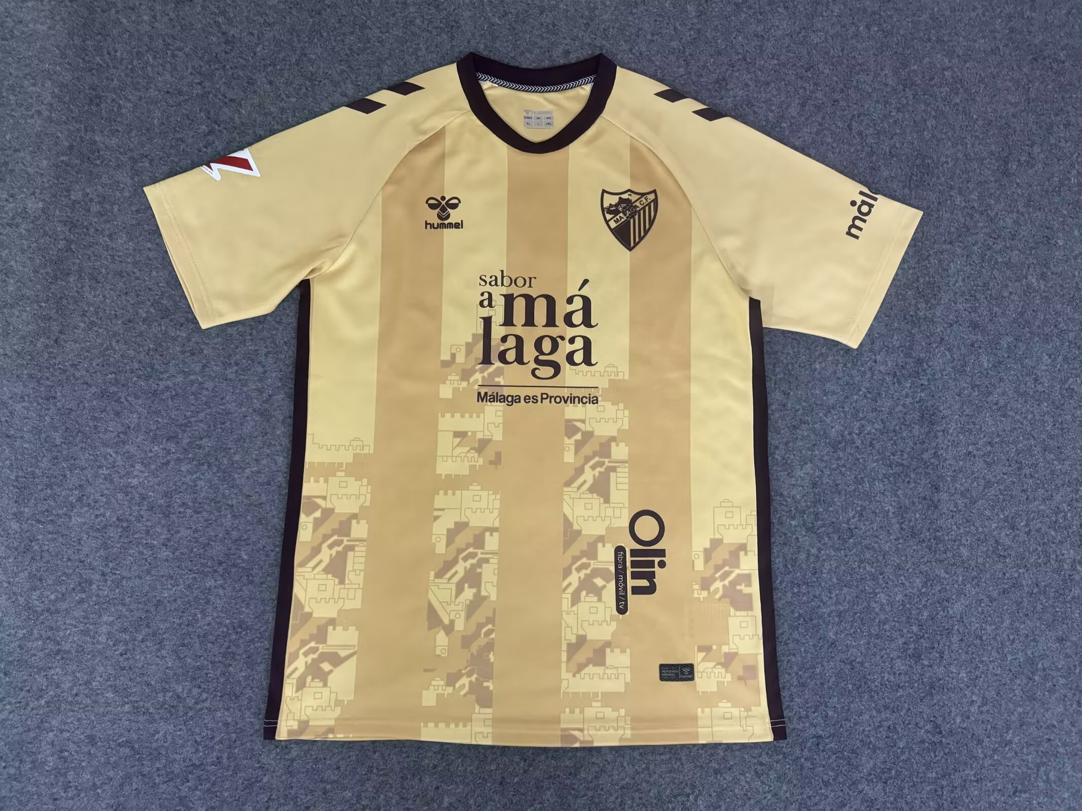 24/25 Malaga Away Football Shirt Thai Quality