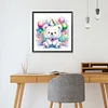 5D DIY Full Round Drill Diamond Painting Shining Bear Kit Home Decor 30x30cm