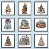 (Multi-Style)Christmas-Partial Special Shaped Diamond Painting 30*30CM
