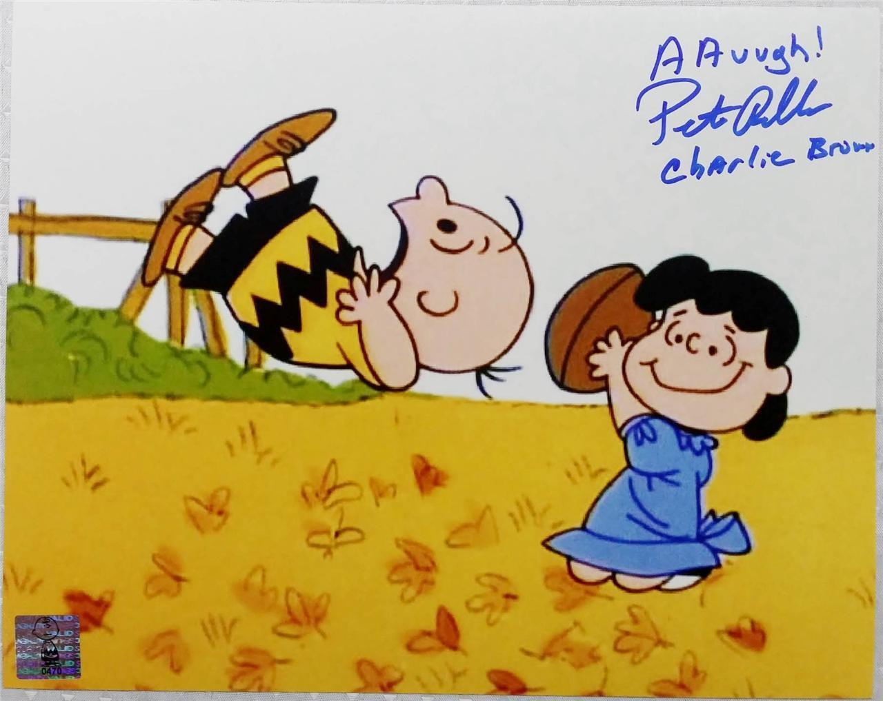 Peter Robbins Voice Of Charlie Brown Signed 8x10 Photo Poster painting OC Dugout Exclusive (K)