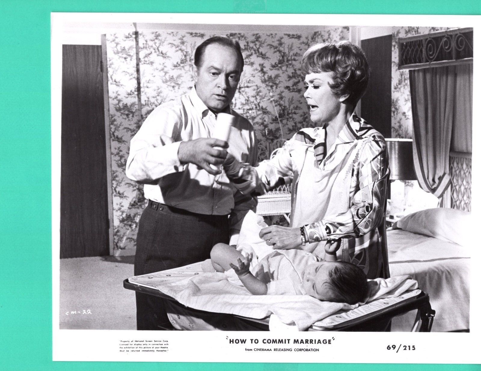 BOB HOPE JANE WYMAN 1969 Movie Promo Photo Poster painting 8x10 How To Commit Marriage