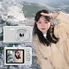 Compact Digital Camera with Fill Light (TF Card Not Included) HD Anti-Shake Student Camera Multiple Modes Portable Mini HD Video Camera Gift for Kids Teens and Starters