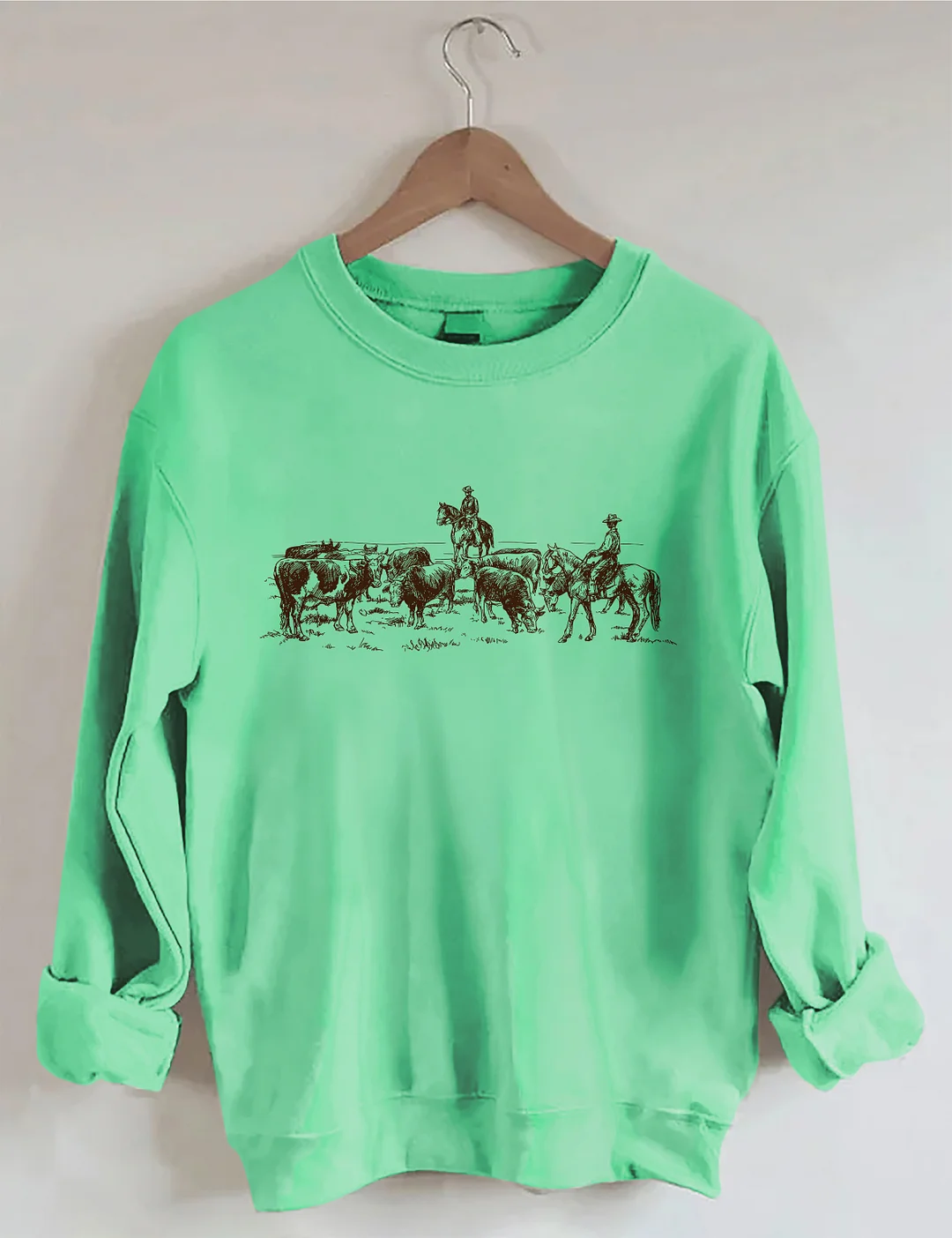 Cowboy Horse Rodeo Sweatshirt