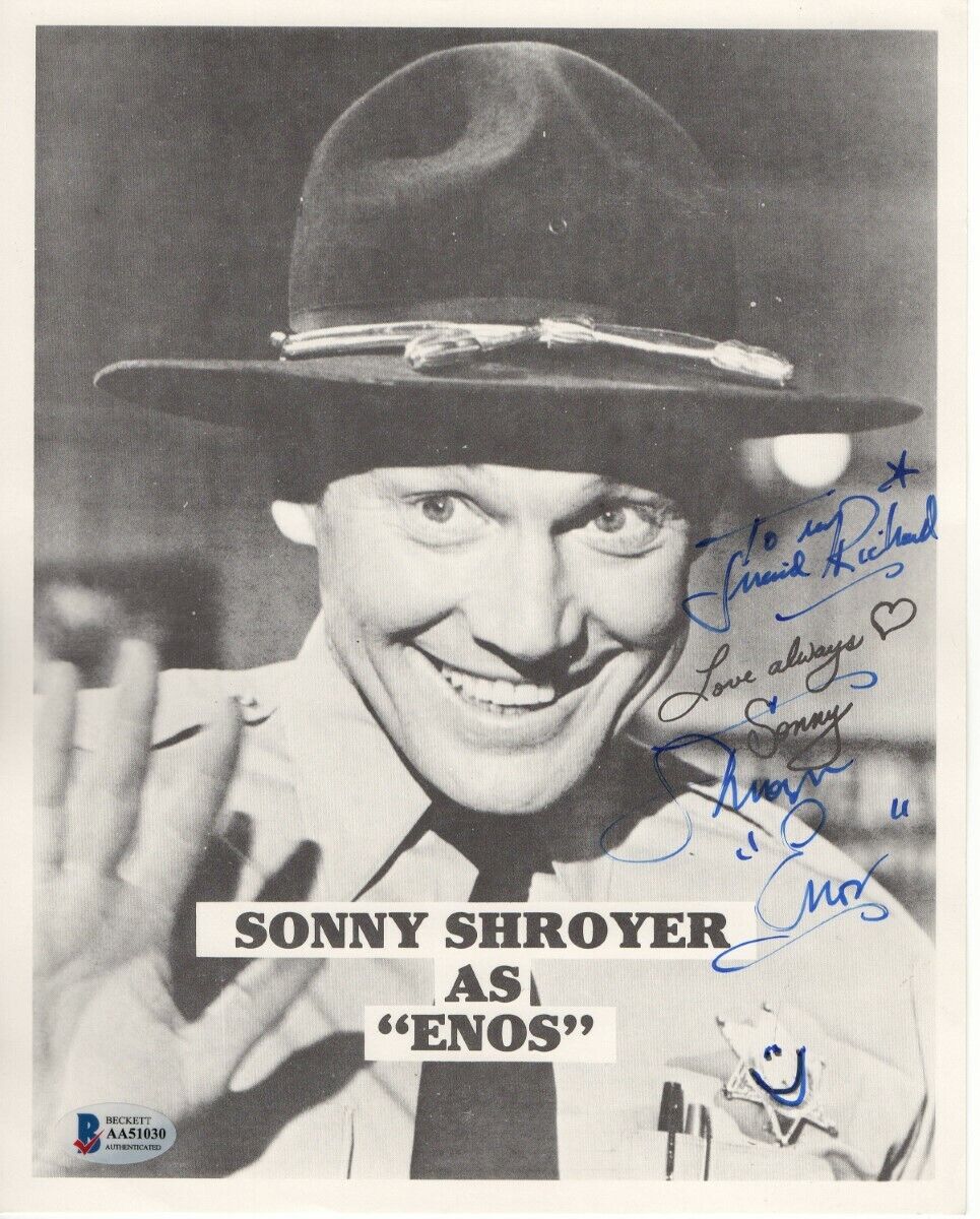 Sonny Shroyer Signed Autographed 8X10 Photo Poster painting Dukes of Hazzard BAS AA51030