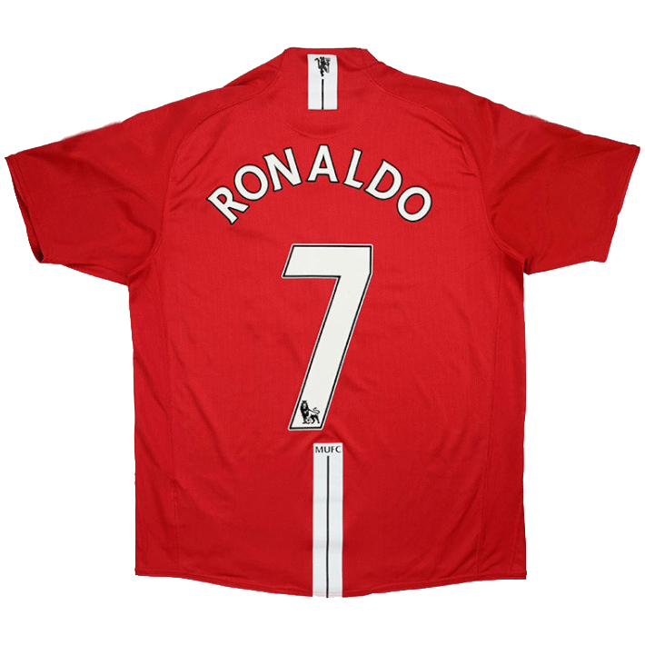 Manchester United Cristiano Ronaldo 7 Retro Home Trikot 2007-2008