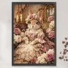 Victorian Bunny Full Stamped Cross Stitch 11CT 3-Strand 40x60cm