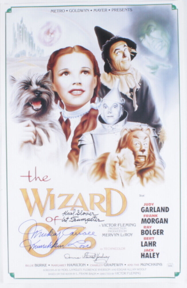 The Wizard of Oz 16x24 Poster Donna Stewart-Hardaway Mickey Carroll Karl Slover