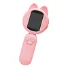 Kids Cat Shape Digital Magnifying Glass 2.0Inch Handheld Microscope for Kid Gift