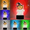 DIY Diamond Painting 7 Color Night Light Lamp Home Decoration Ornament Gift Kit(Halloween Ghost)