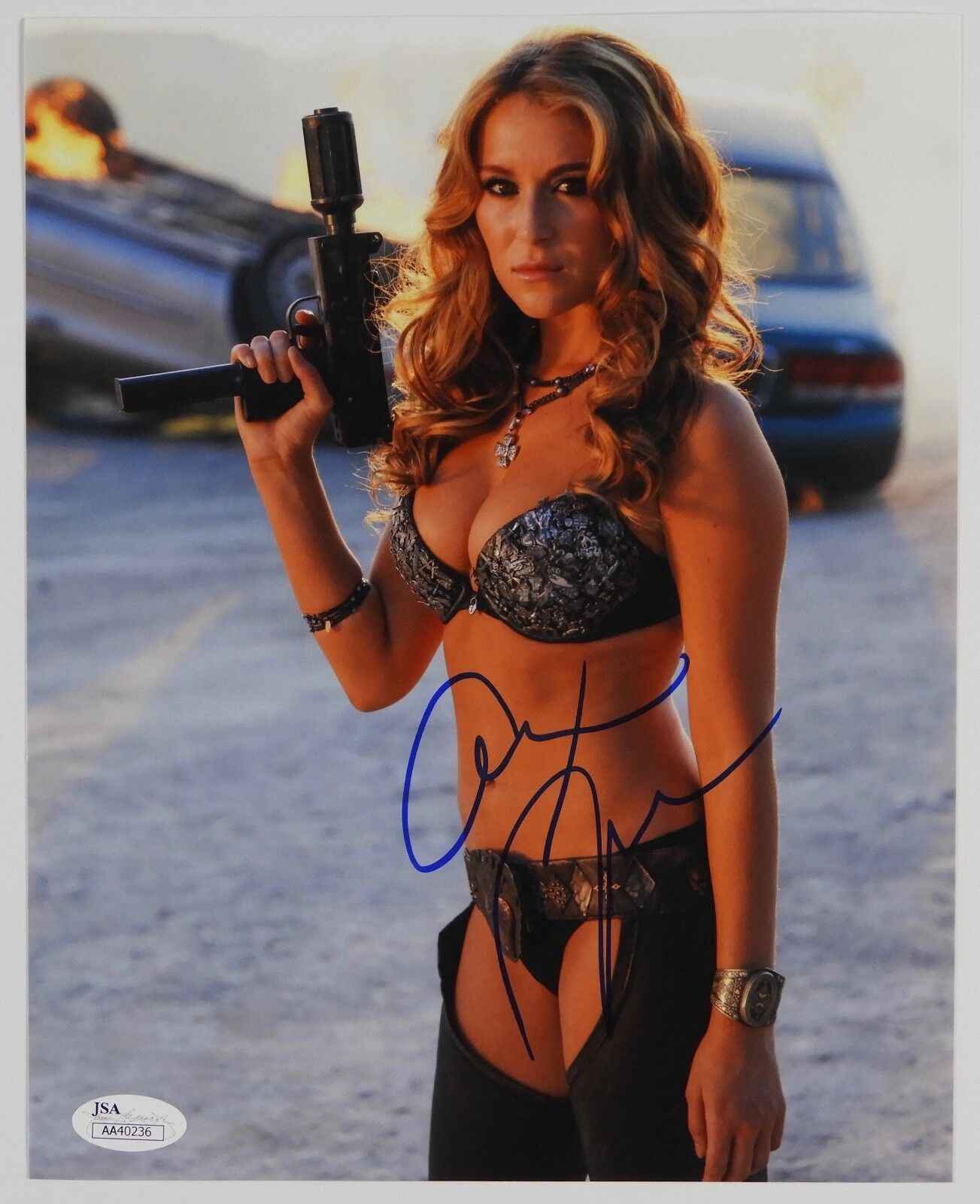 Alexa Pena Vega Machete Kills JSA signed autograph 8 x 10 Photo Poster painting