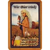 Wer Bier trinkt - Metal Tin Signs(8*12Inch/12*16Inch) - Bar